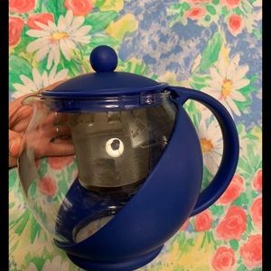 Tea Infuser For Tea Leaves Blue Color